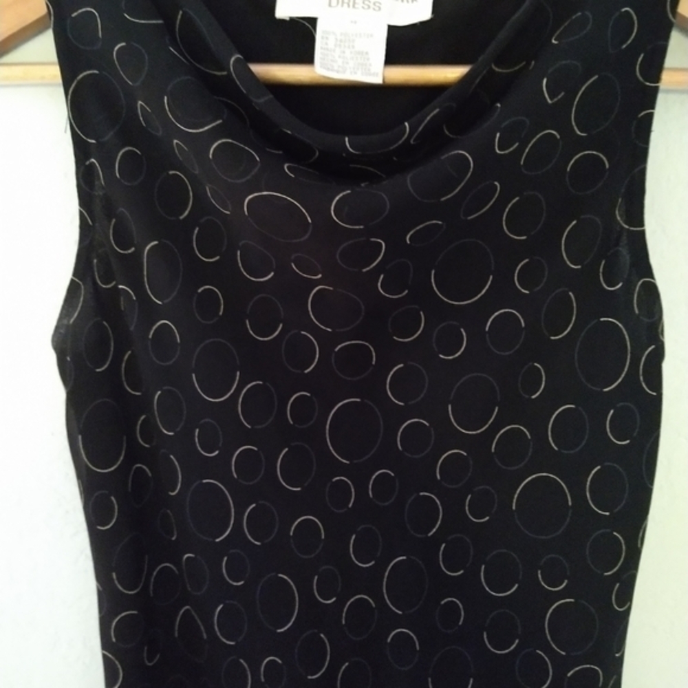Jones New York Black Sleeveless Dress Size 4